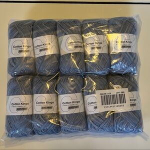 Hobbii Cotton Kings Cotton 8/4 Soft Print Yarn